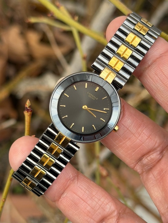 Seiko Accessories - Vtg 1982 Seiko Lassale  5A50-0280 Women’s Watch [Very Good Condition] Two-Tone
